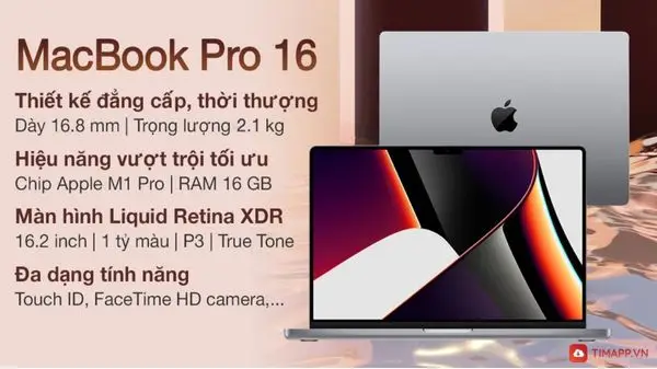 Macbook đời mới nhất laptop pro 16 inh M1 pro