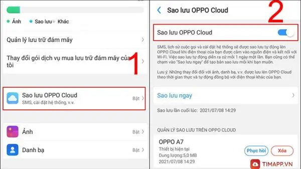 Oppo Cloud là gì