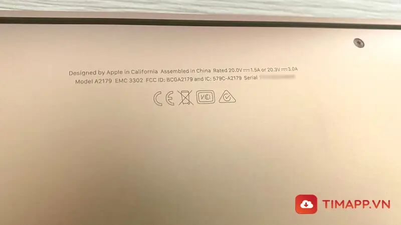 check Serial MacBook