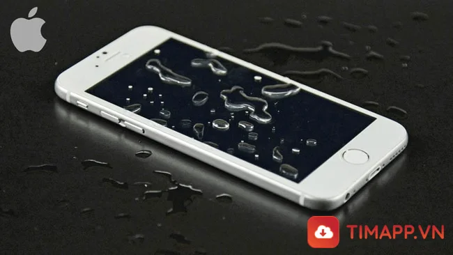 cách test màn hình iPhone bằng giọt nước