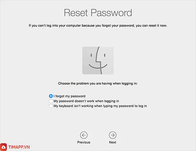 Hướng dẫn đổi mật khẩu MacBook