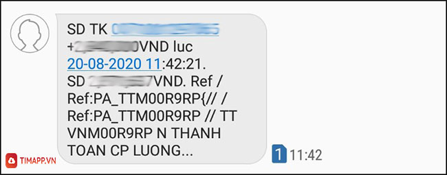SMS Banking Vietcombank