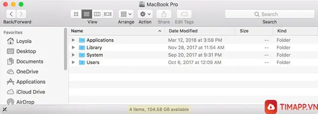 Cách kiểm tra dung lượng MacBook