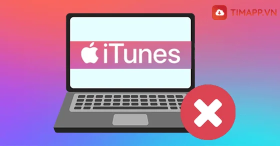 Máy tính không cài được iTunes