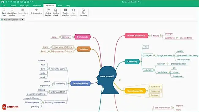 Phần mềm vẽ sơ đồ tư duy Edraw Mind Map