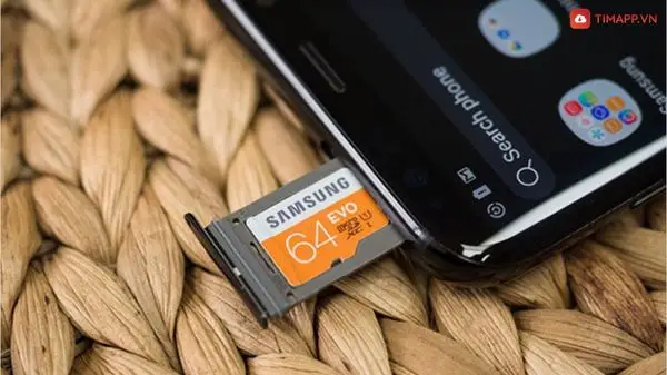 Xóa bộ nhớ trong trên điện thoại Samsung - thẻ nhớ SD
