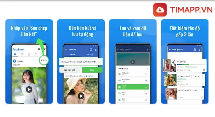 Cách lưu video trên Facebook về Android với Fast Video Downloader Facebook