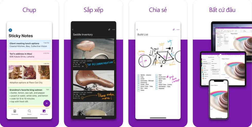 Microsoft-OneNote-cho-iOS