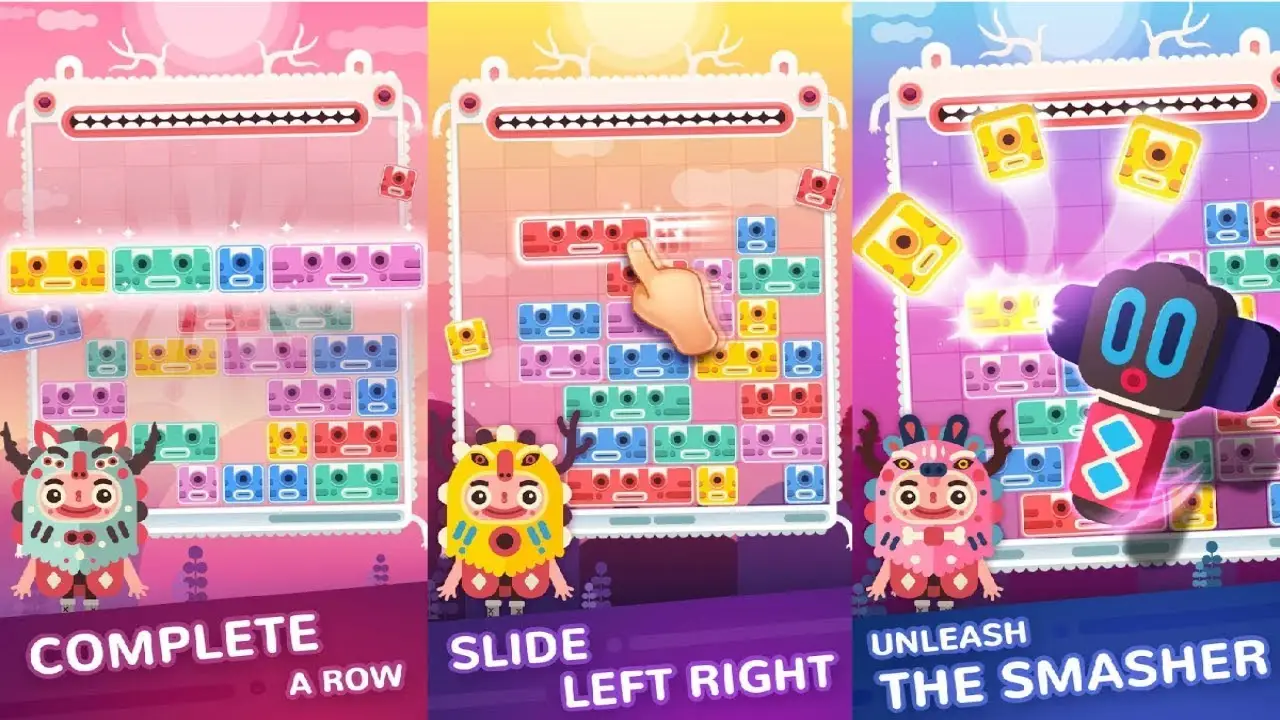 Slidey®-Block-Puzzle