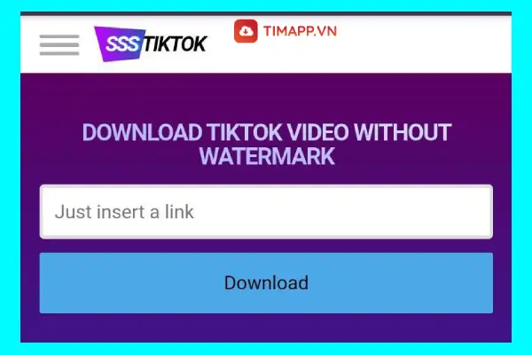 xóa logo TikTok bằng SSS TikTok