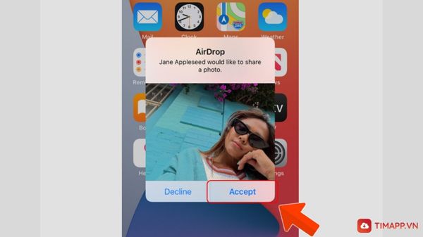 Airdrop - cách chia sẻ hình ảnh trên Iphone