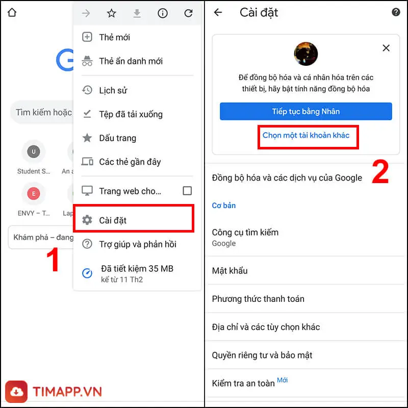 Cách tạo tài khoản gmail trên Android