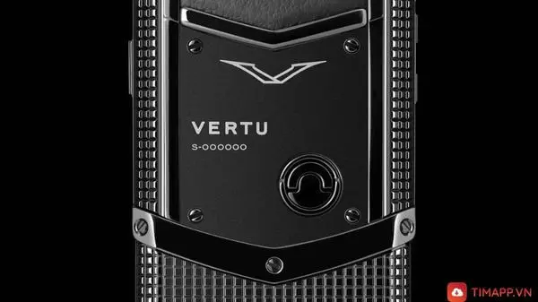 Vertu Signature V Stainless Steel Pure Black