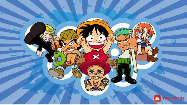 hình nền One Piece siêu đáng yêu