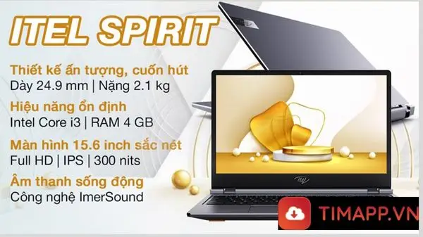 Laptop itel SPIRIT 1