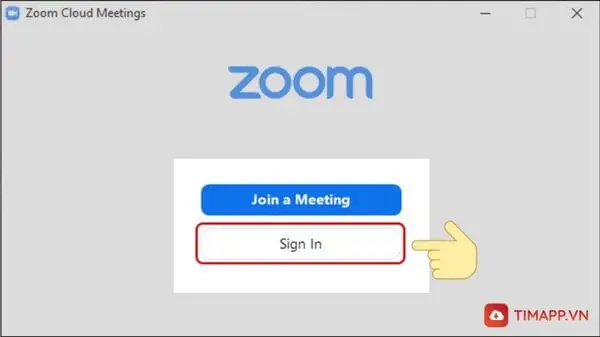  tải Zoom và đăng ký tài khoản bước 1