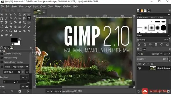  thiết kế logo bằng GIMP