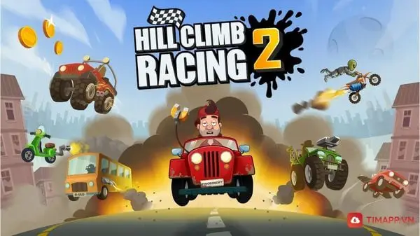  Game Hill Climb Racing - top game đua xe hấp dẫn