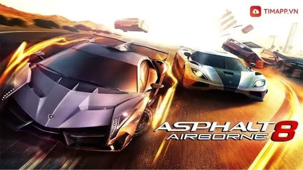 Game Asphalt 8: Airborne - top game đua xe 