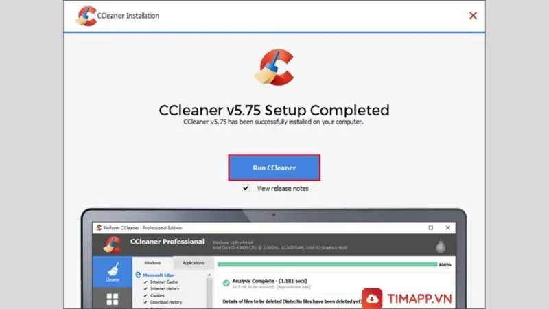 Phần mềm dọn rác CCleaner