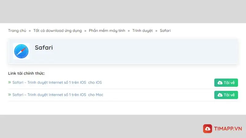 hướng dẫn cách tải Safari về Iphone, Macbook siêu nhanh