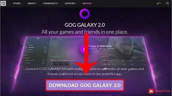  tải game miễn phí về máy tính GOG Galaxy 2.0