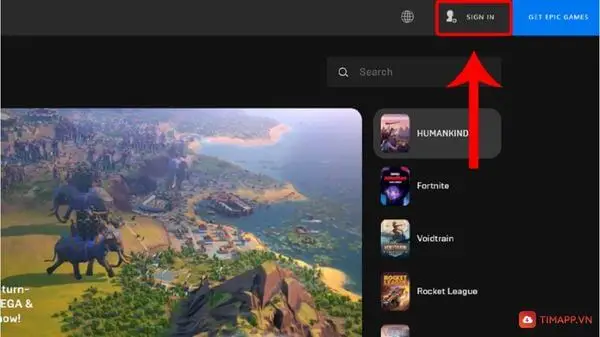 tải game miễn phí về máy bằng phần mềm Epic