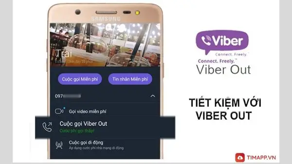 gọi điện quốc tế với Viber out 