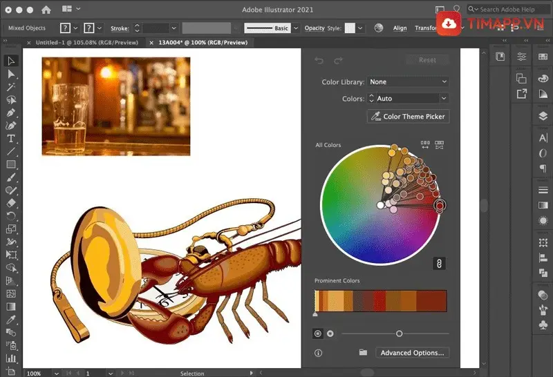 Adobe Illustrator phiên bản 2021