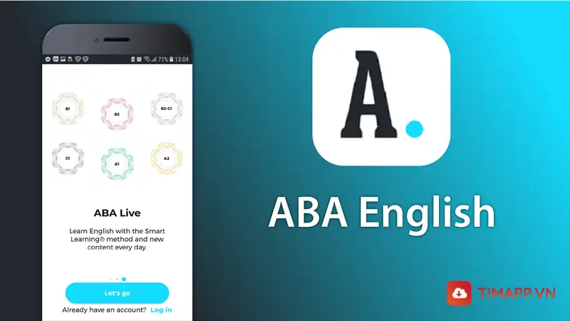 App hoc tieng Anh ABA English