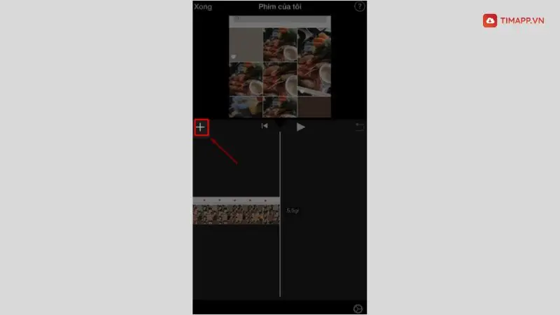 Cách ghép nhạc vào video trên iMovie iPhone