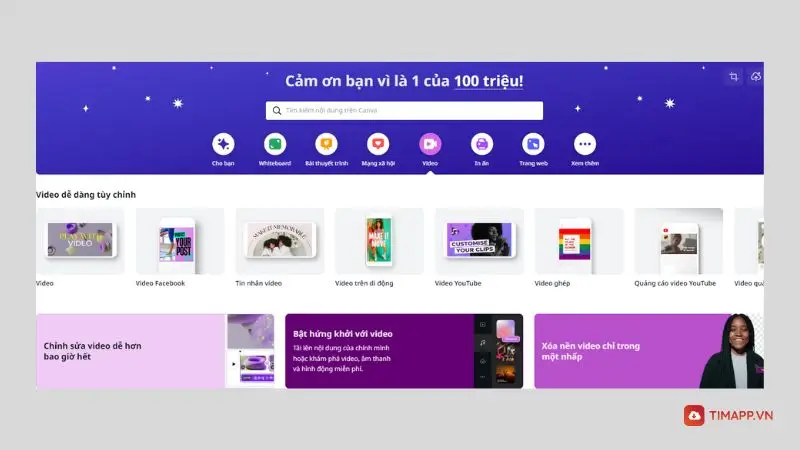 Cách ghép nhạc vào video trực tuyến trên Canva