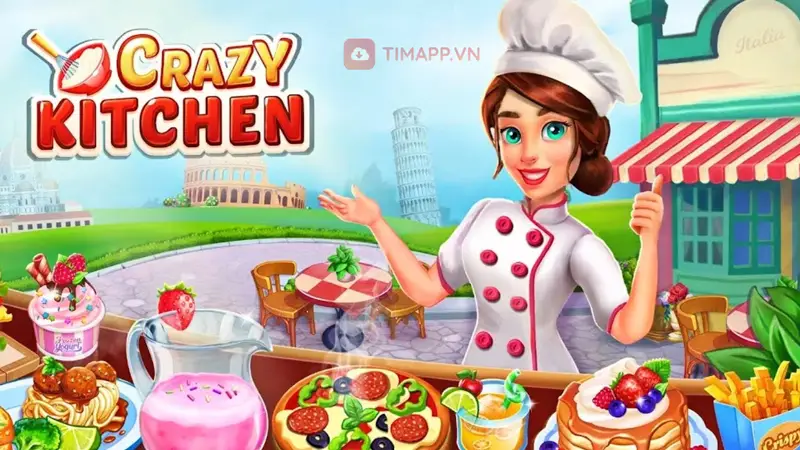 Crazy Kitchen Cooking Game - Game offline hay
