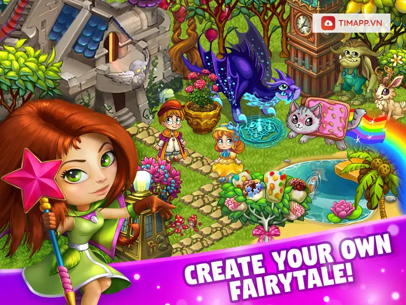 Fairy Farm - Game offline hay