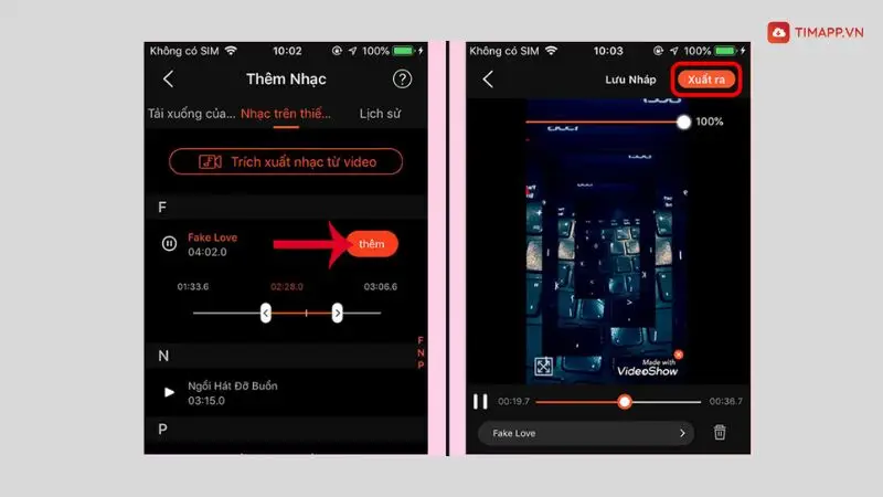 Hướng dẫn cách ghép nhạc vào video trên điện thoại bằng app VideoShow