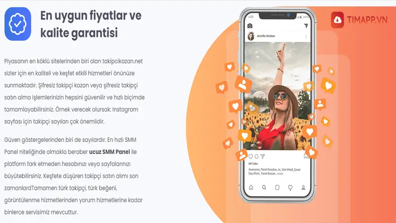 Takipci Kazan - app tăng follow Instagram miễn phí