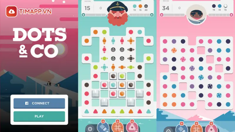 Two Dots - Game offline hay