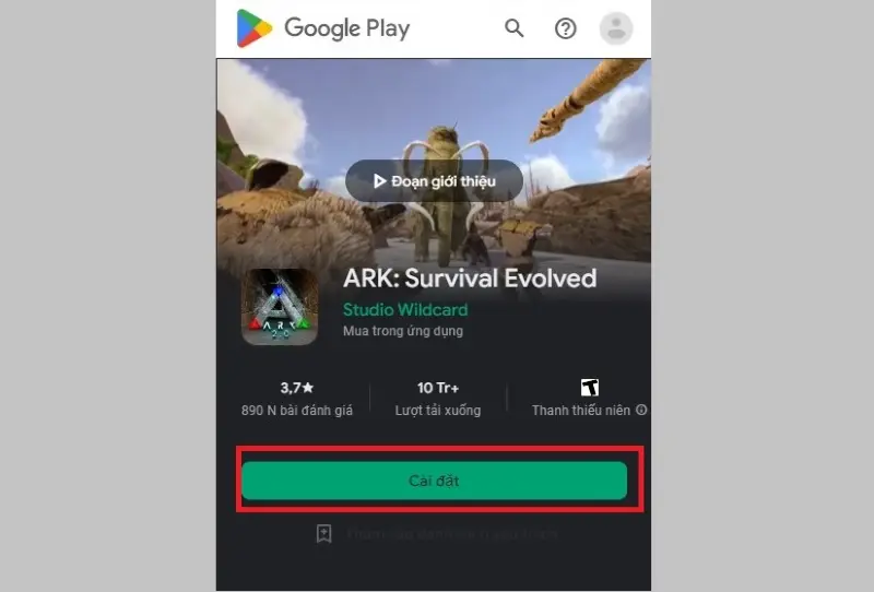 Hướng dẫn cách cài đặt ARK: Survival Evolved