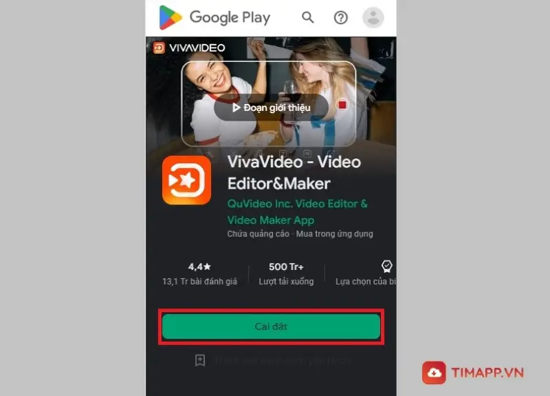 Cách cài đặt VivaVideo cho Android