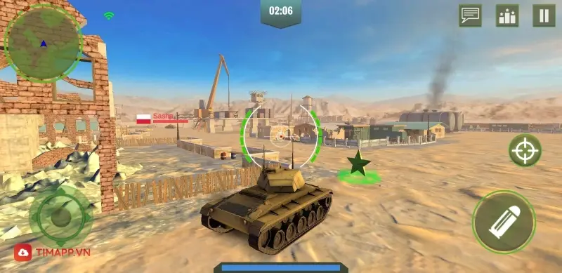 Hướng dẫn chơi War Machines: Tanks Battle Game
