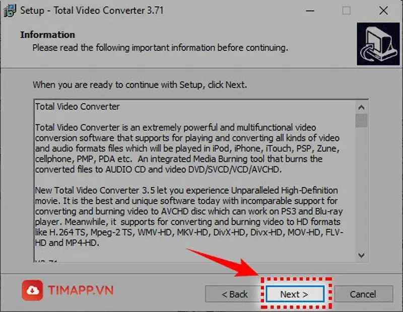 Cách cài đặt Total Video Converter trên máy tính