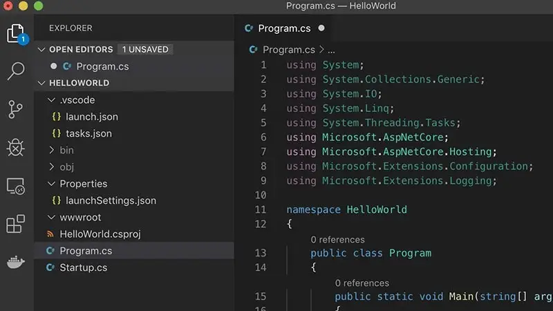 Những tính năng nổi bật của Visual Studio Code