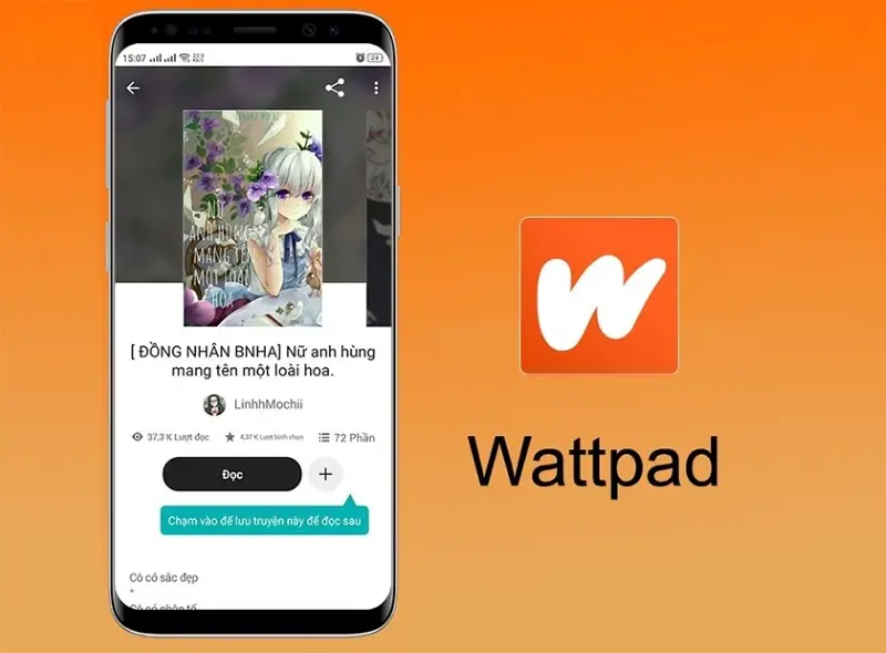 app doc truyen Wattpad - Nơi câu chuyện tồn tại