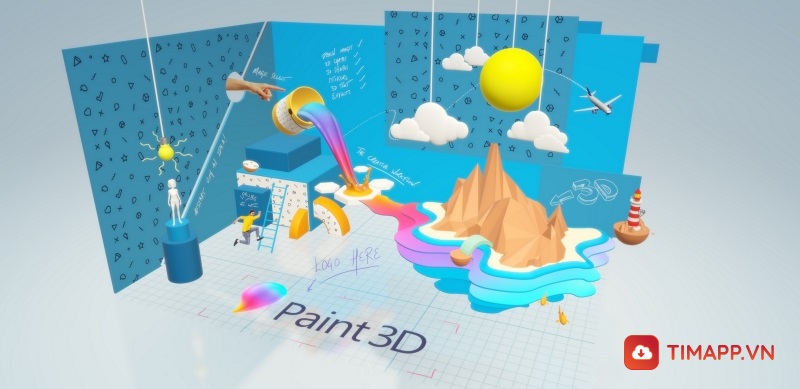 Paint 3D – Phần mềm vẽ tranh 3D số 1 trên Windows