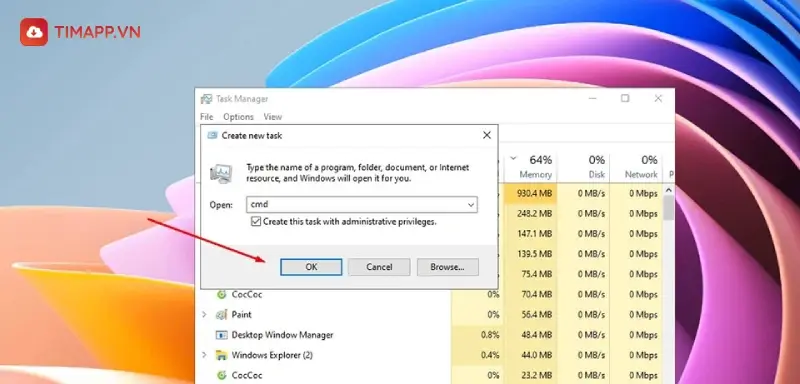 thanh taskbar bi do