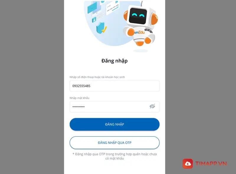 Tra cứu điểm thi trên điện thoại